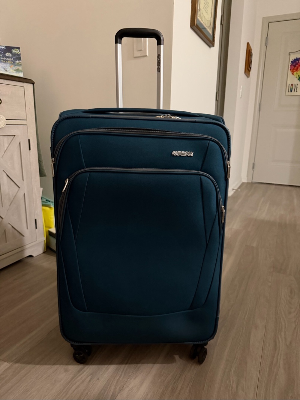 American Tourister Dark Teal Upright 29” Spinner